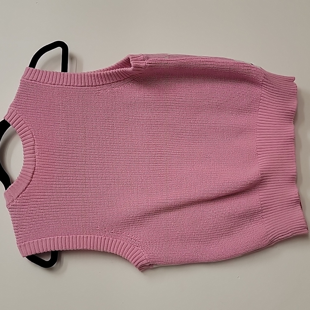 Sanrio Pink and White Hello Kitty Sweater Vest - Picture 3 of 3